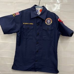 Boy Scouts of America official shirt size youth medium.